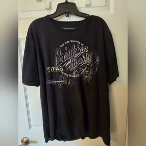 French Connection Black Graphic Tee Size Xl